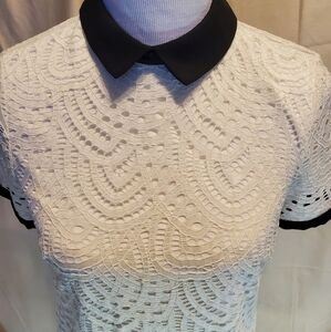 Forever 21 Fully Lined Lace Dress SZ SM
